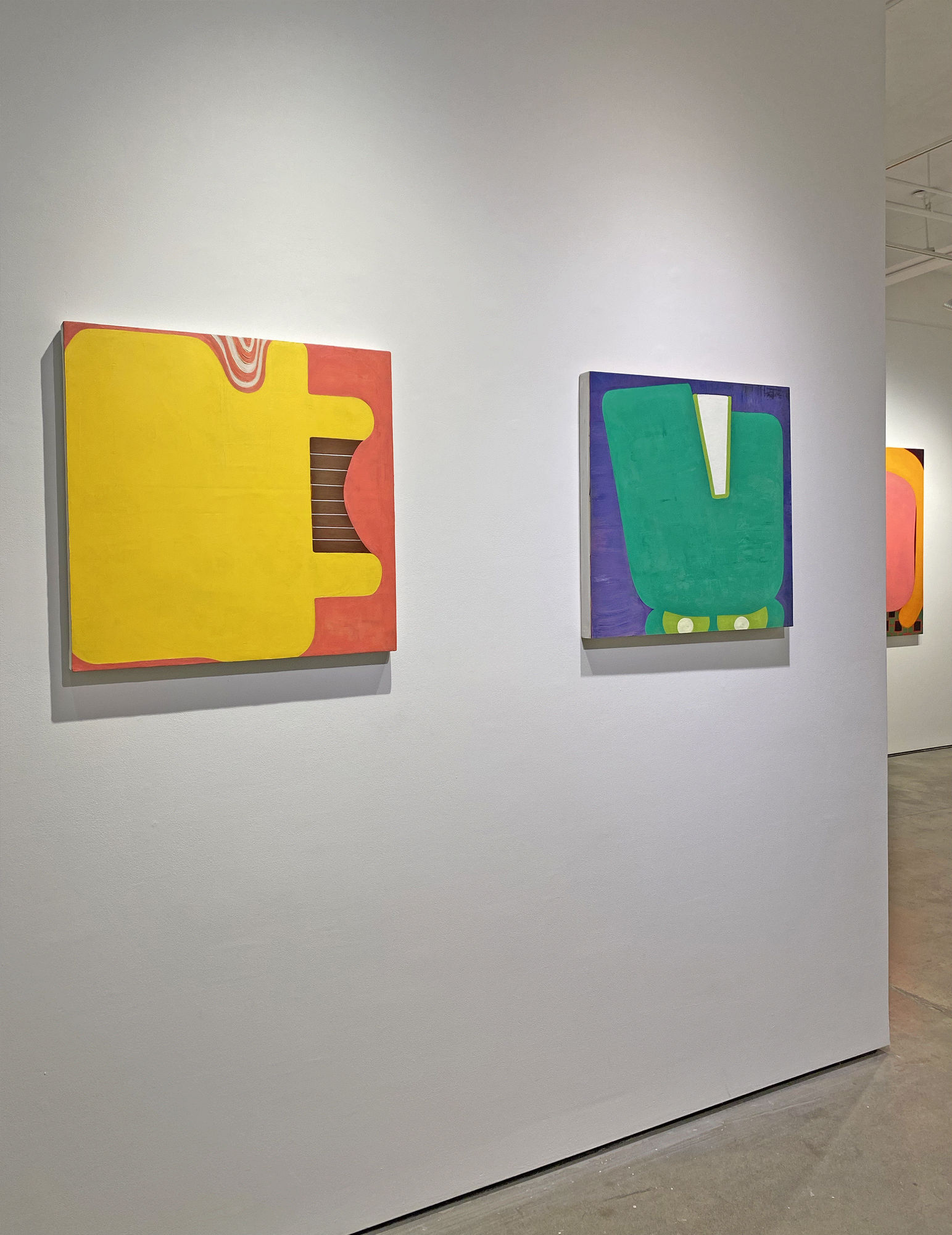 Installation shots from Fran Shalom's solo exhibition