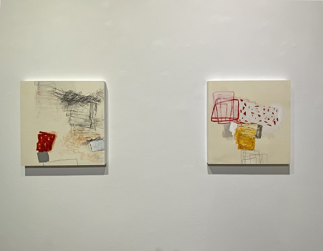 Installation shot of Rocío Rodríguez solo exhibition