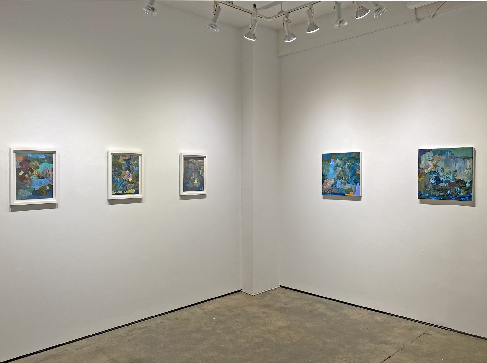 Installation shot of Antony Densham solo exhibition