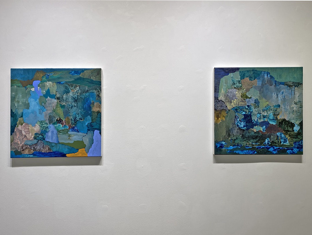 Installation shot of Antony Densham solo exhibition