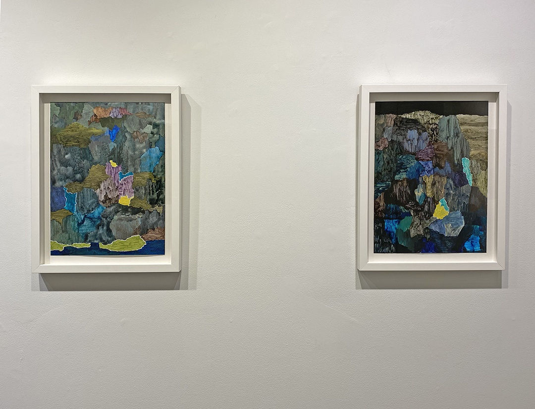 Installation shot of Antony Densham solo exhibition