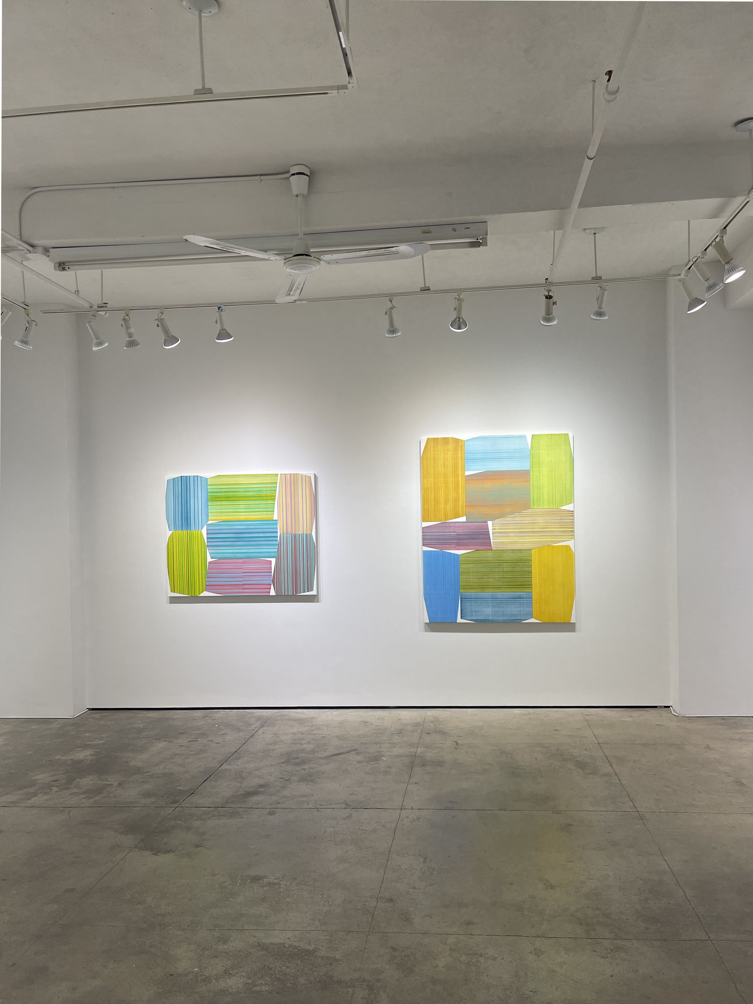 Eric Johnson "Chroma Chord" picture of installation