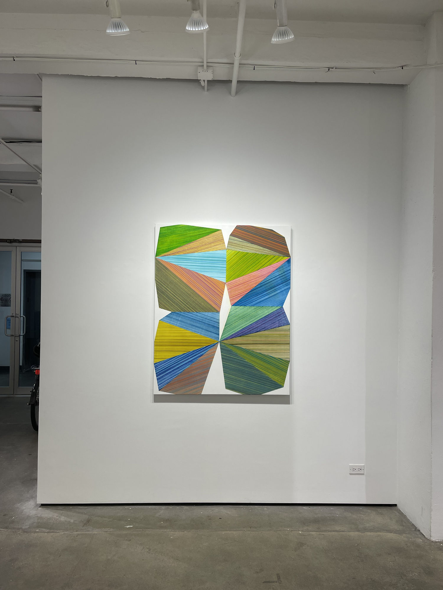 Eric Johnson "Chroma Chord" picture of installation