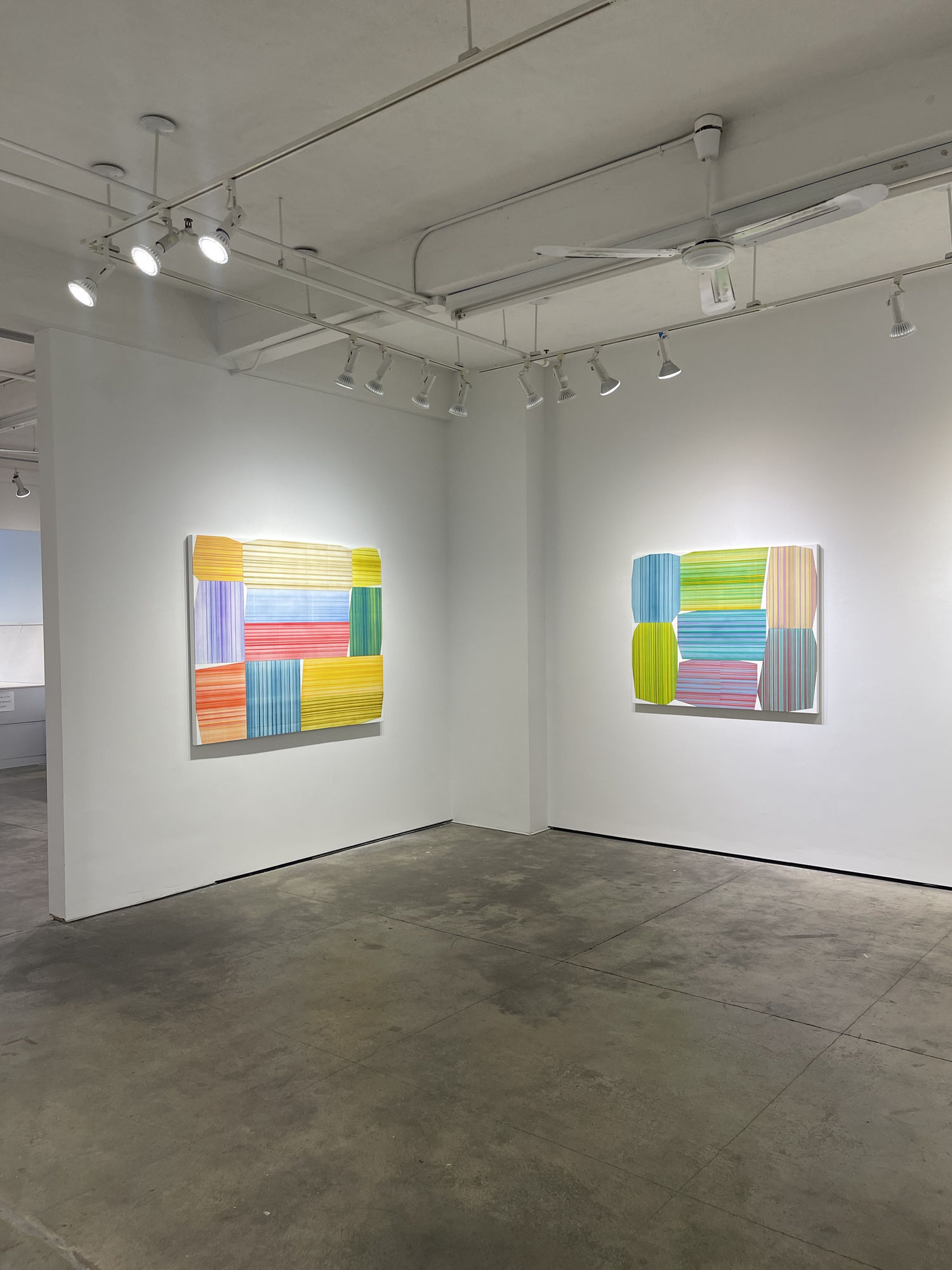 Eric Johnson "Chroma Chord" picture of installation