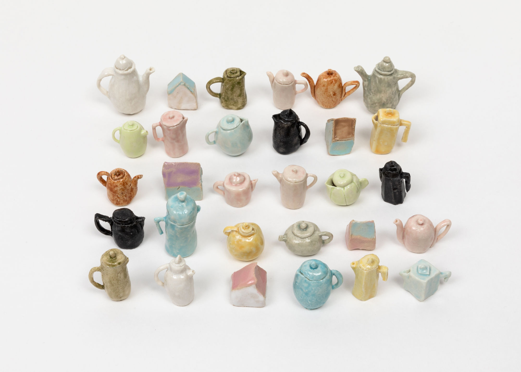 Group of ceramic work by Monica Banks