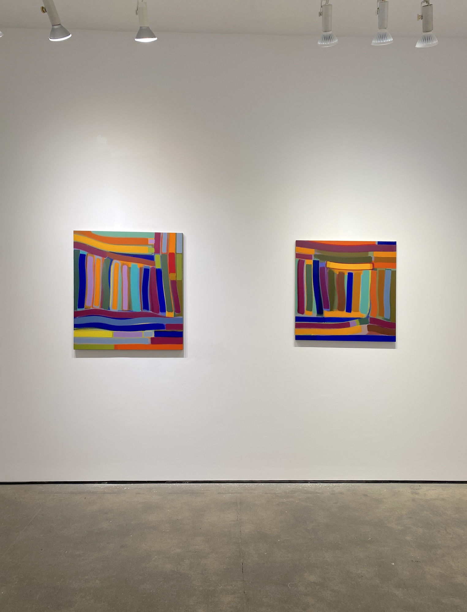 Installation views of the exhibition titled "Introductions" 2022 September