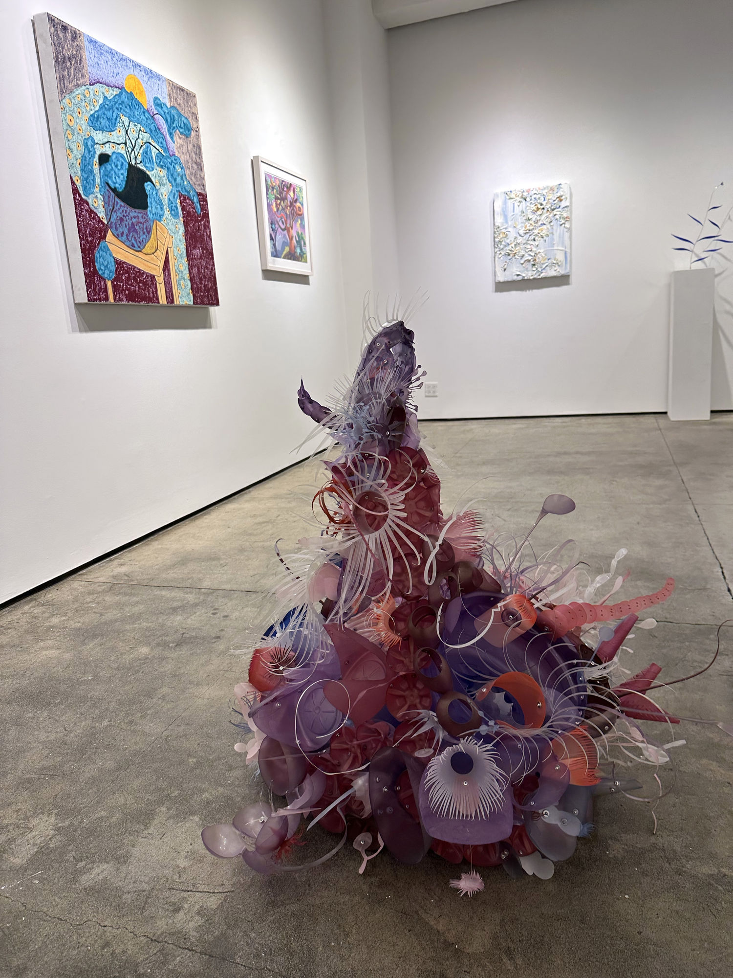 Installation views of an exhibition