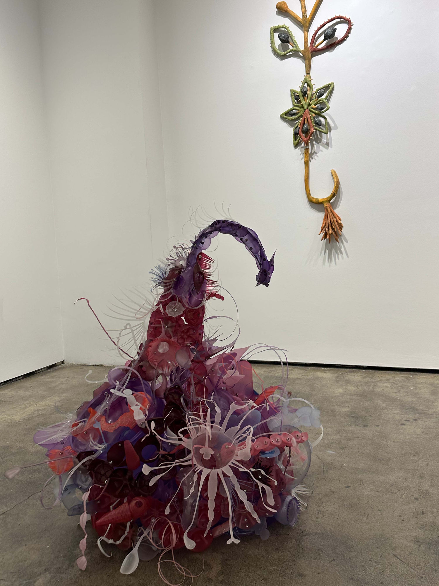 Installation views of an exhibition