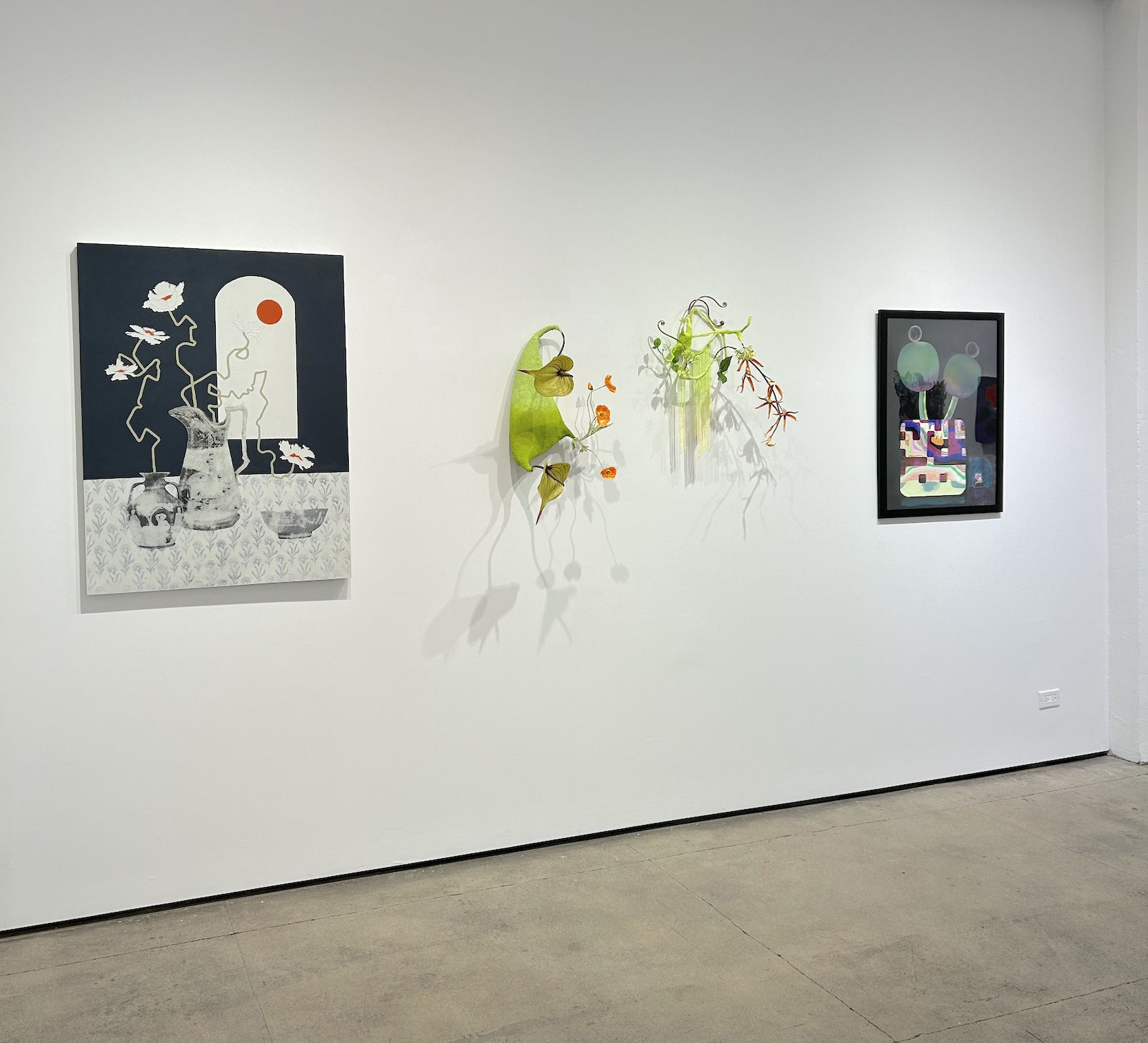 Installation views of an exhibition