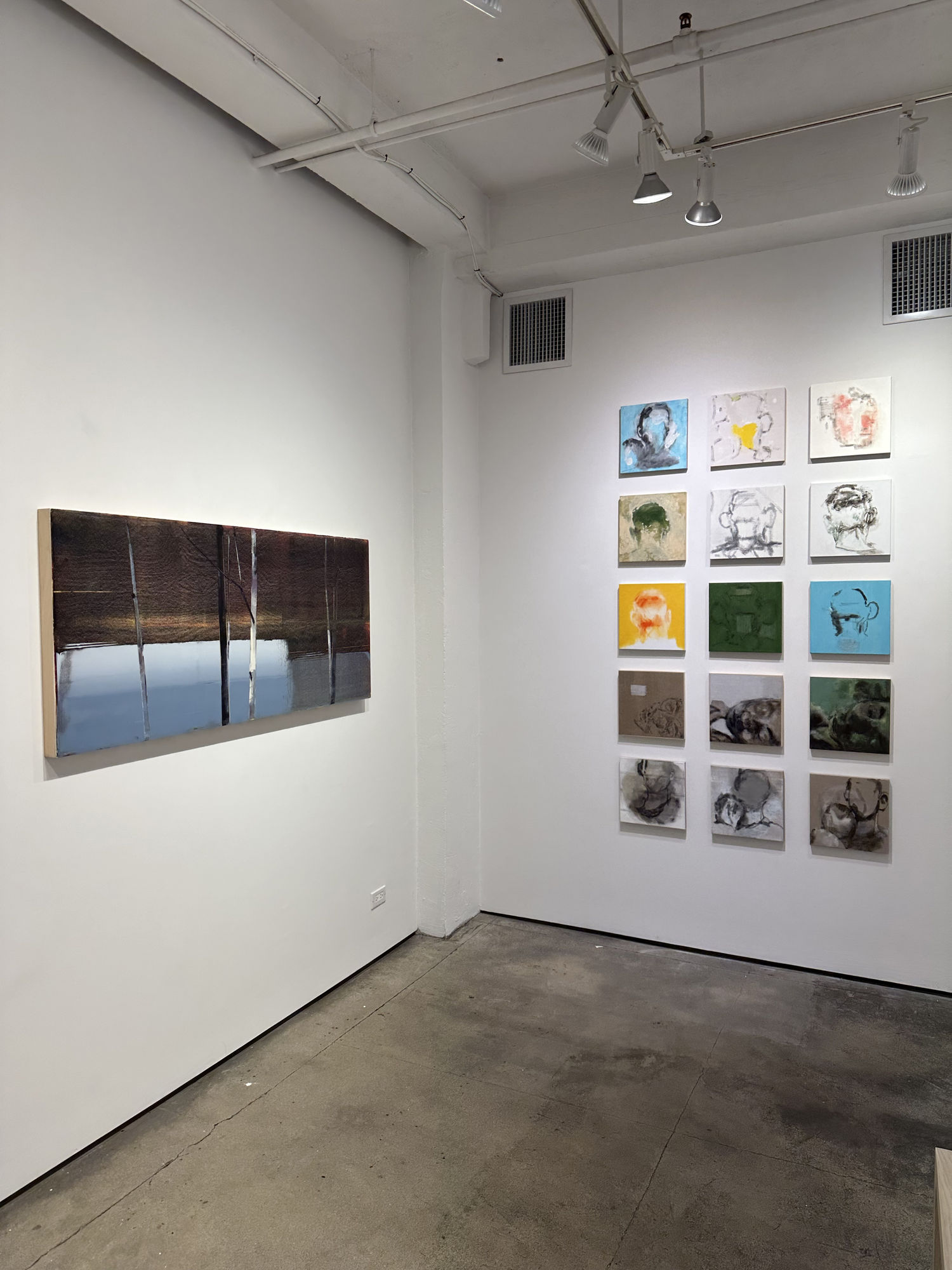 Installation views from "Back To The Hike: Curated By Stephen Pentak" June 2023