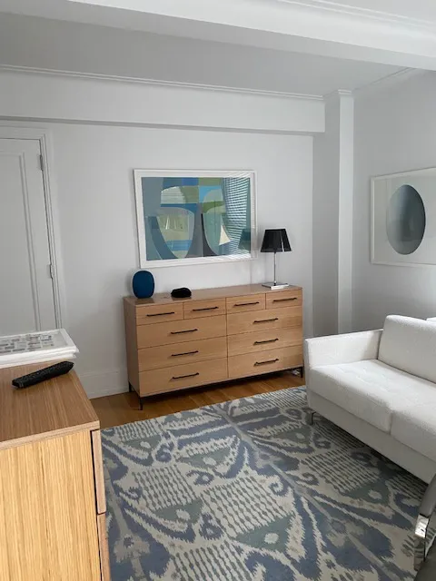 View of Ky Anderson's painting in client's home