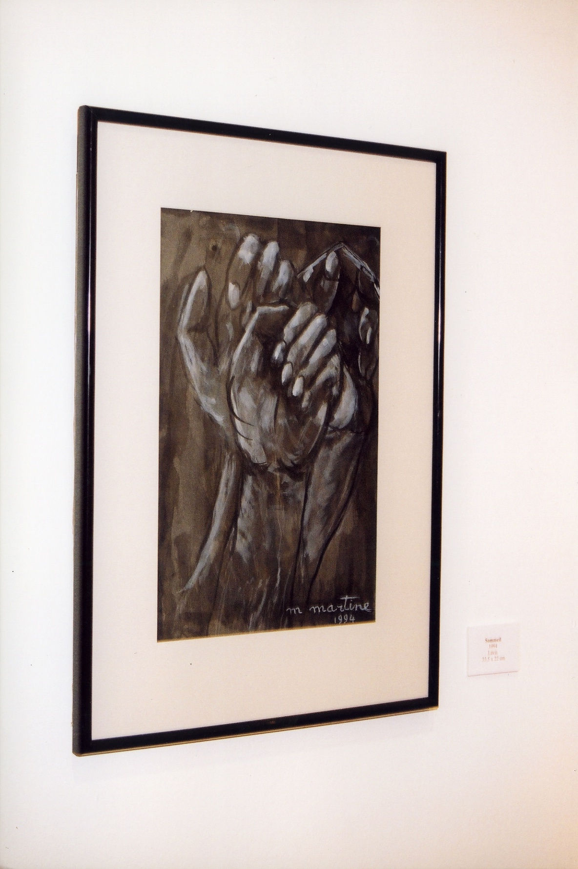 Marine Martine - Bronzes et lavis