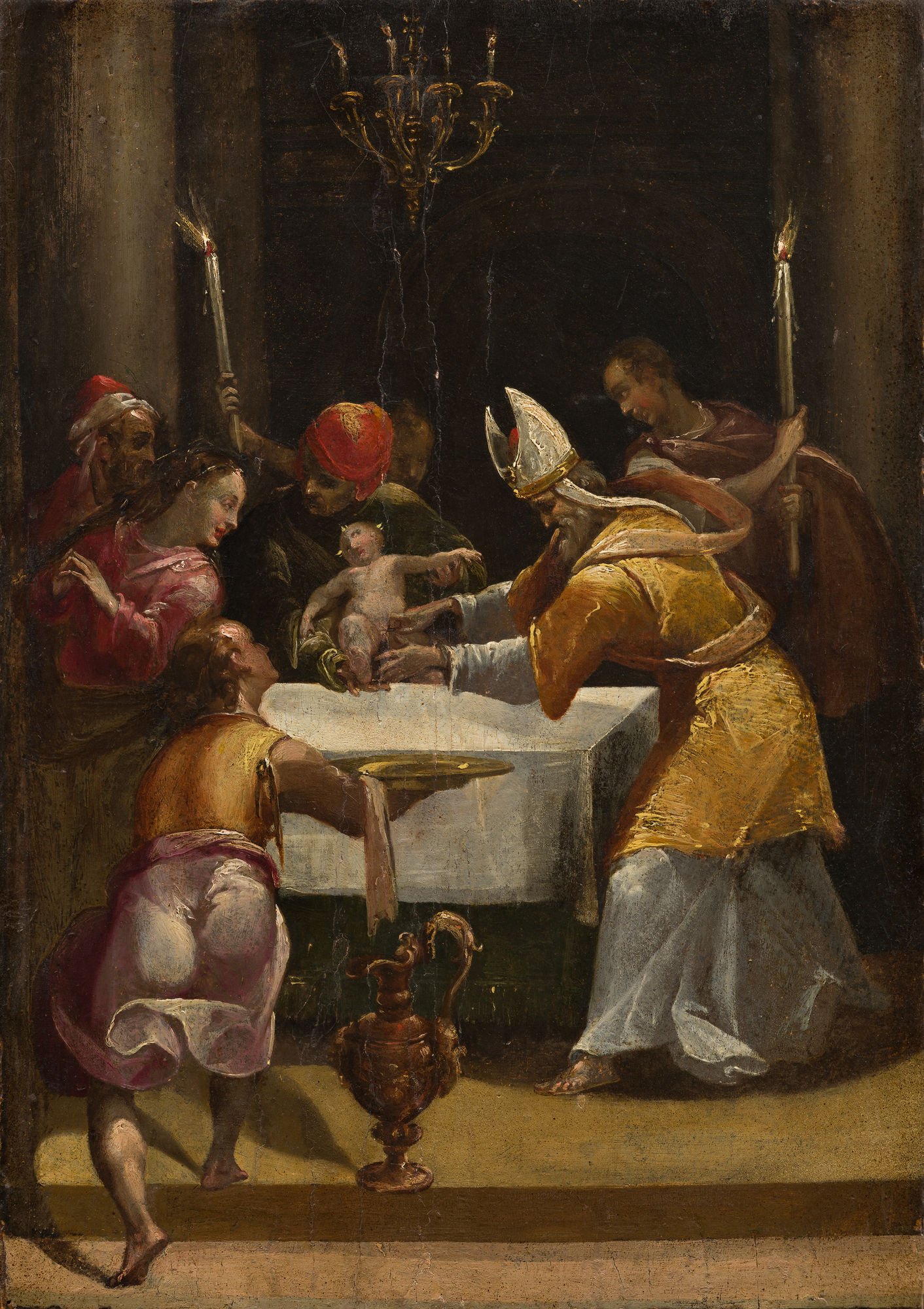 Francesco Madonnina (1561-1591), La Circoncisione di Gesù, 1590-91