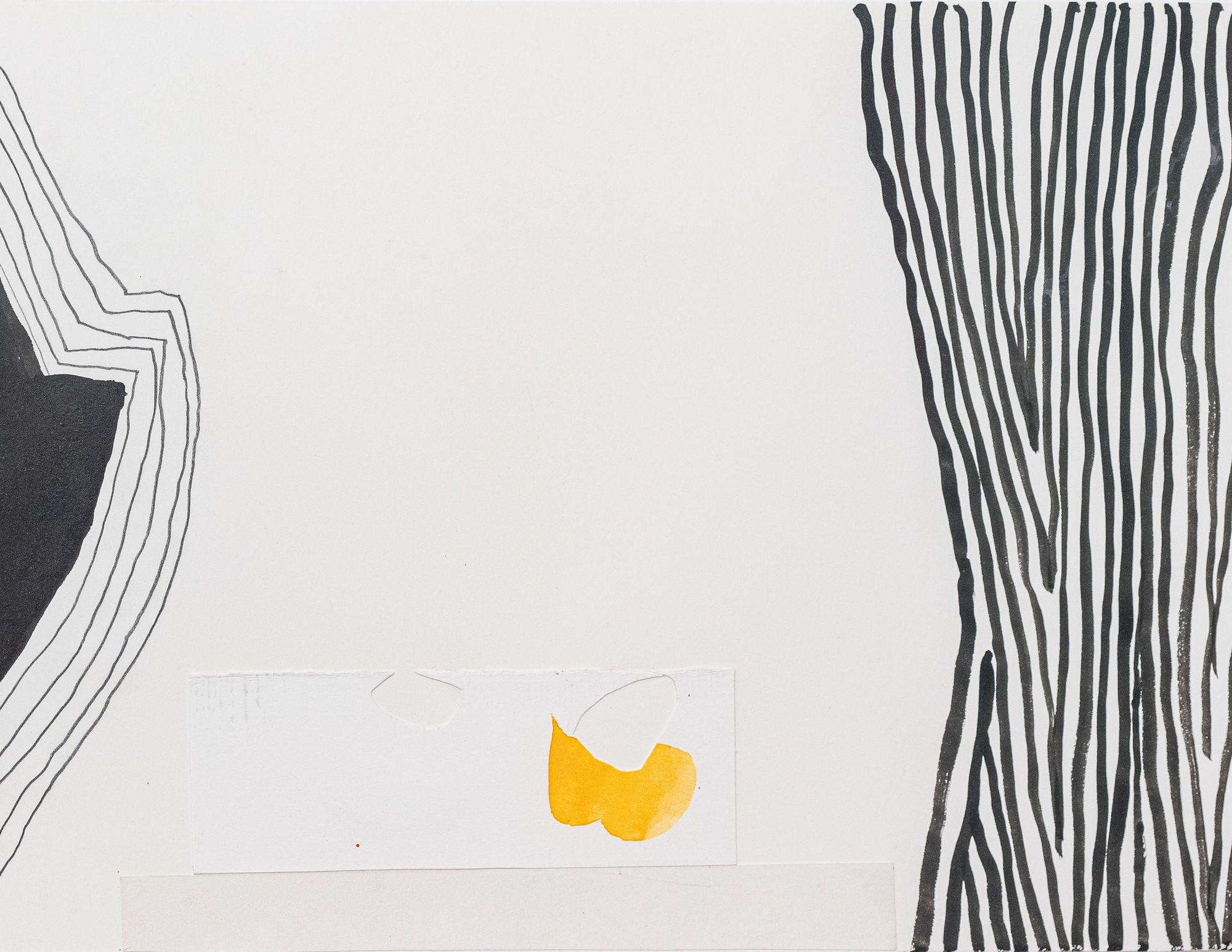 J&uuml;rgen Partenheimer, Il mistero dell'arrivo II, 2022 Detail