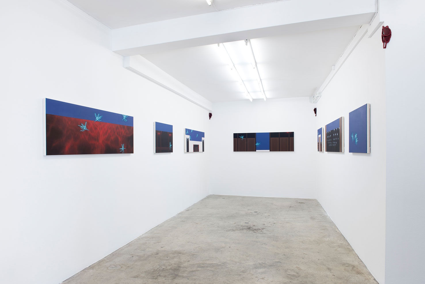 Installation view The empire and the mansion, Milieu, Bern (2018) | Photo: Milieu