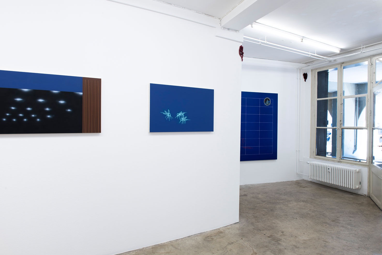 Installation view The empire and the mansion, Milieu, Bern (2018) | Photo: Milieu