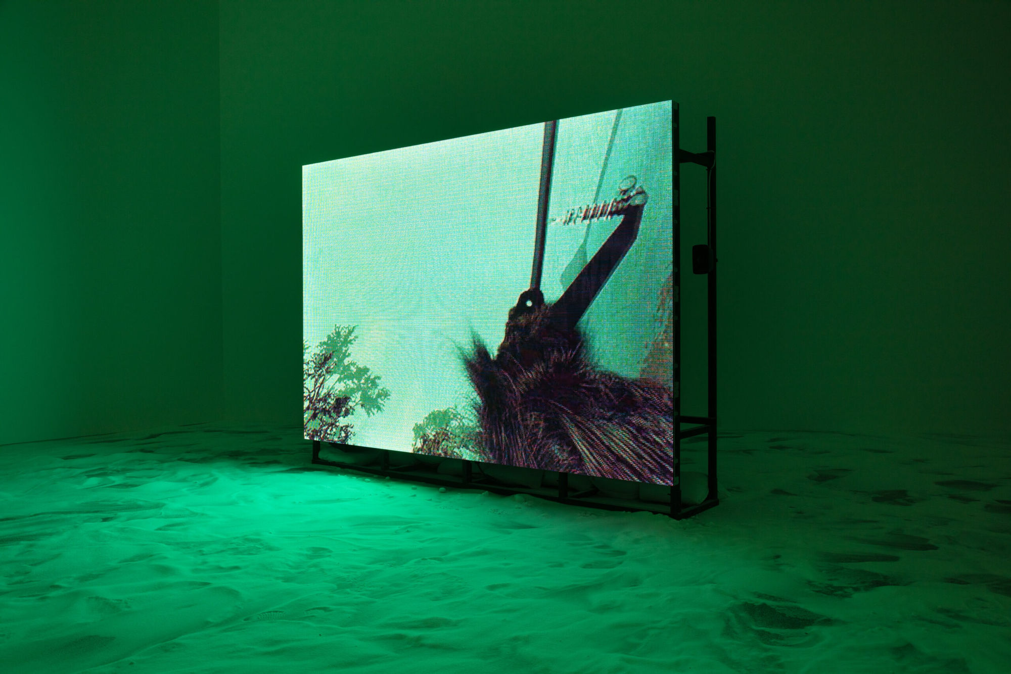 Installation view No Sound of Water, Arte Abierto, Mexico City (2021) | Photo: Studio Troika