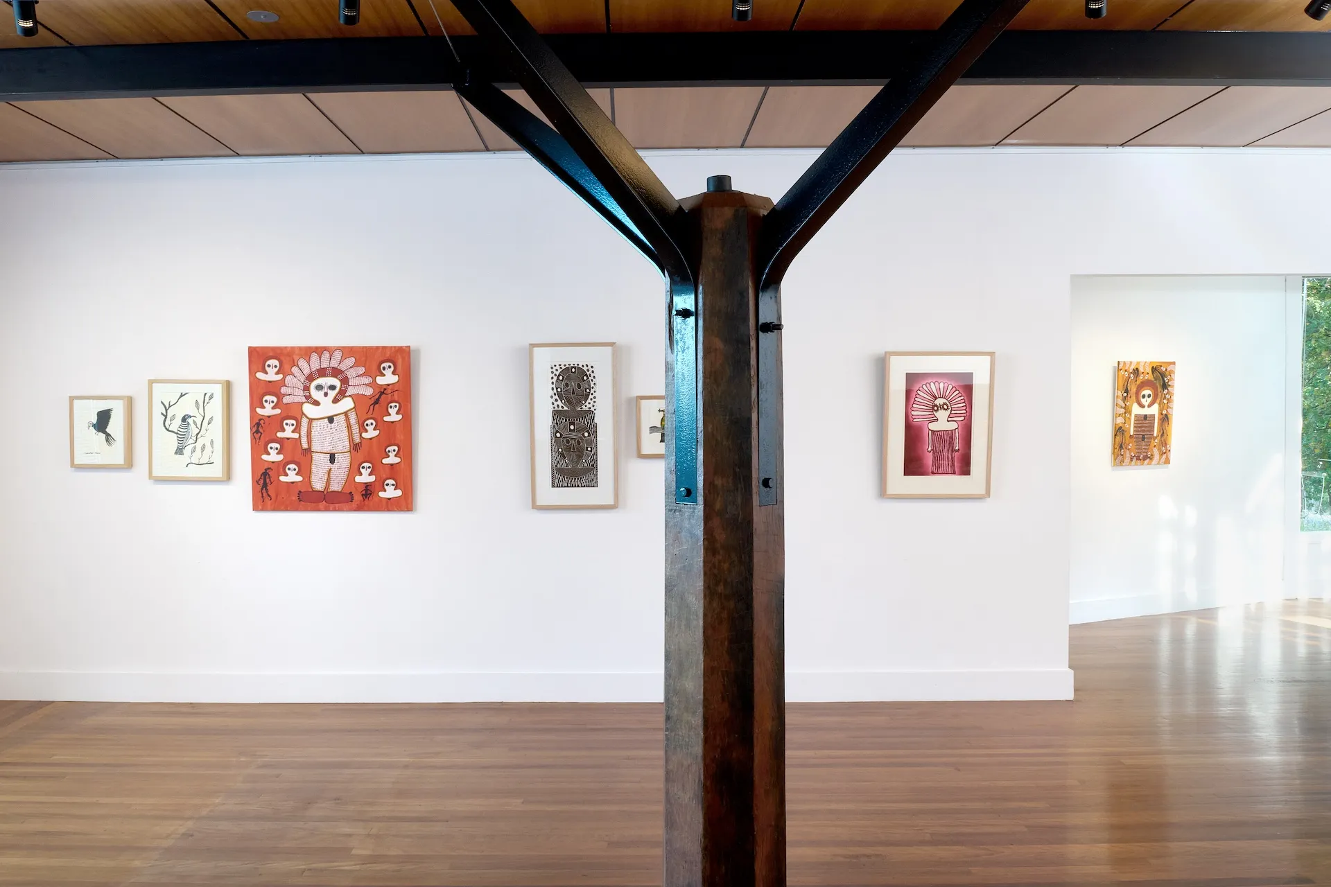 Burnarri Anja (Many Birds) + Wandjinas