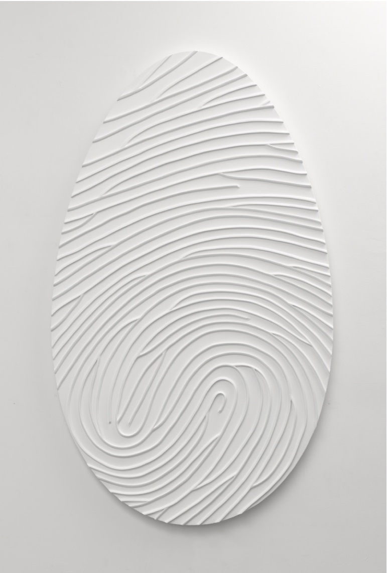 Marc Quinn Labyrinth Painting XX180 Monochrome, 2011