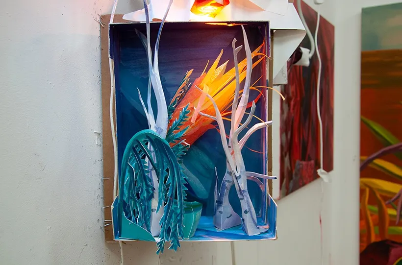 Maquette for Celestial Warning, 2022