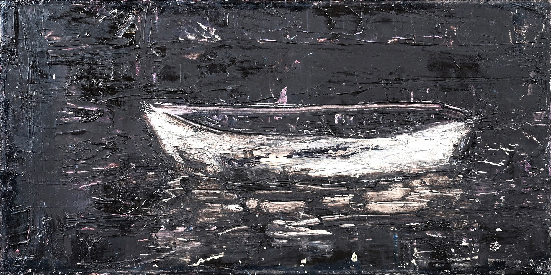 KAREN THOMSON, Night Boat III, 2020