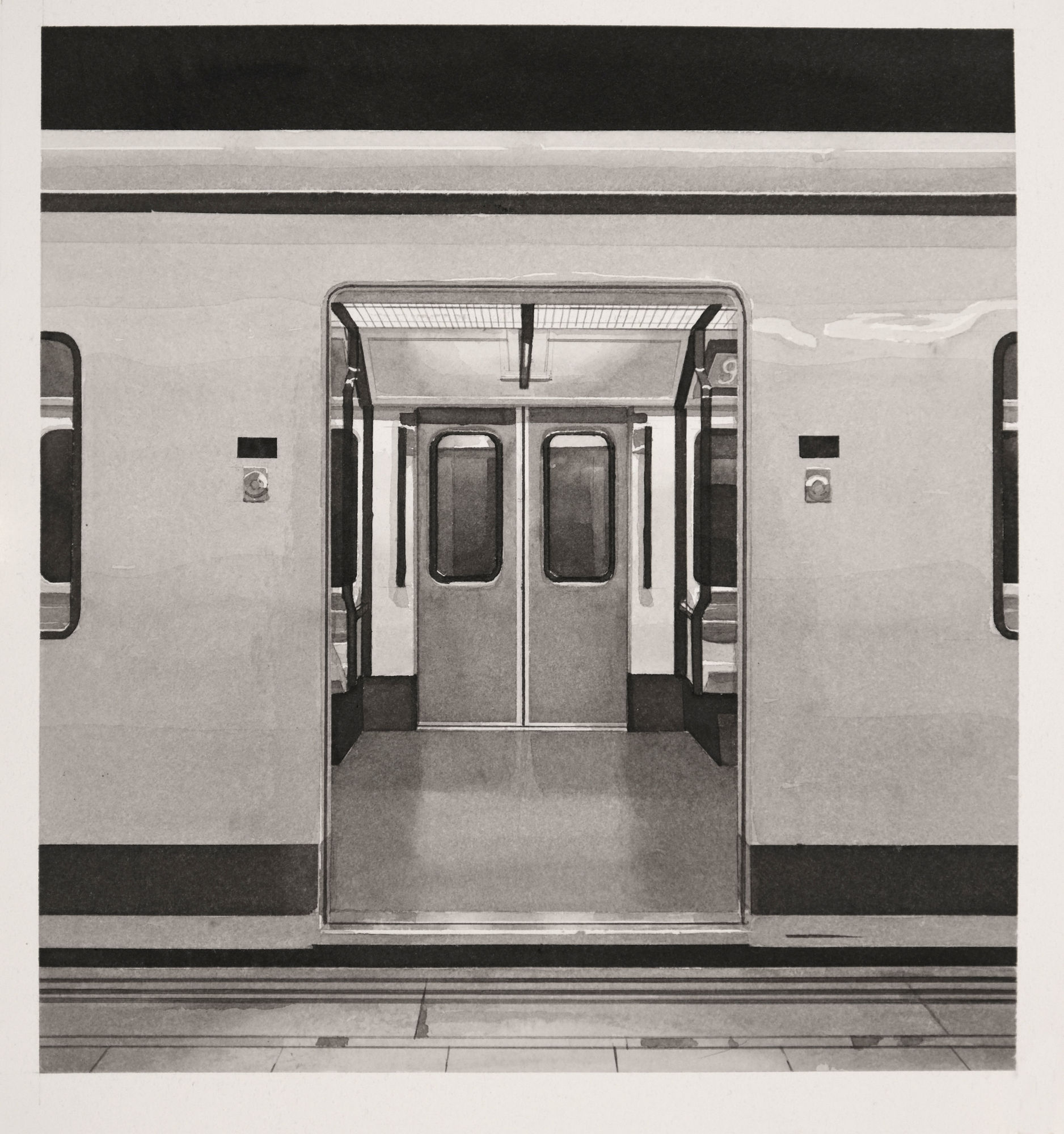 PETER HARRIS, Metro Study, 2024
