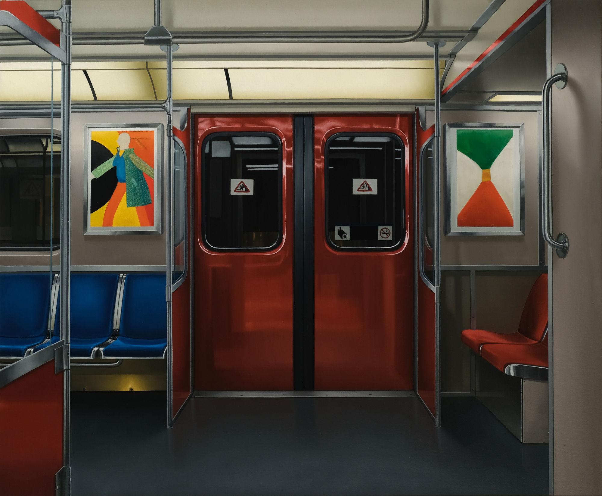 PETER HARRIS, Between Curnoe and Bush, 2024