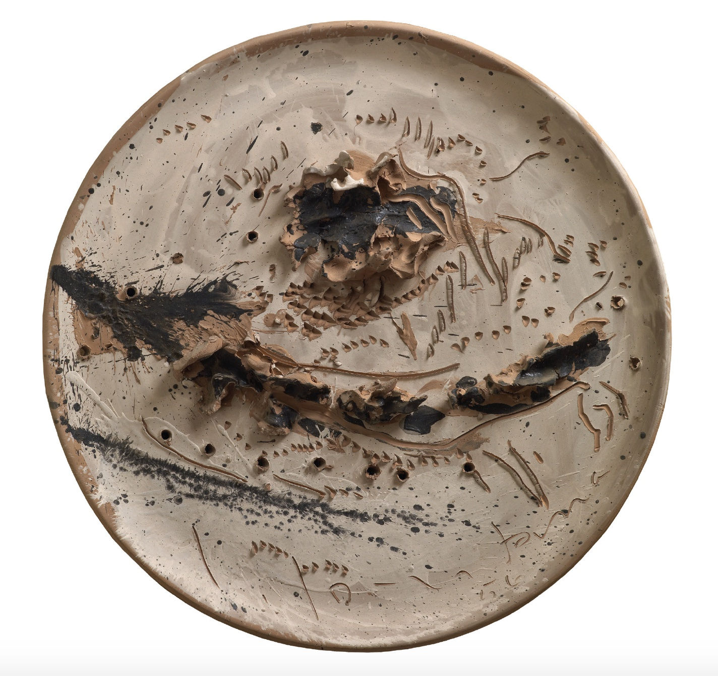 Lucio Fontana Concetto spaziale, 1956