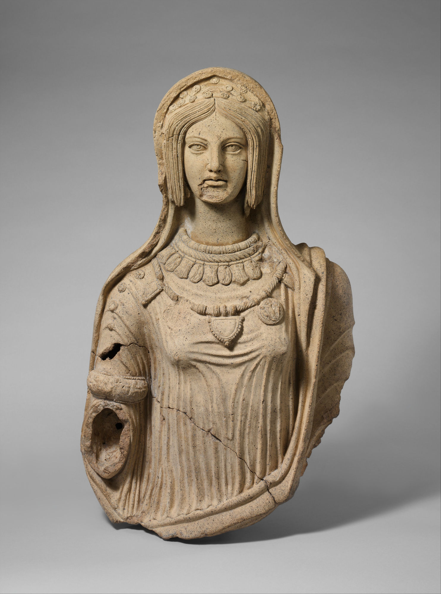 Terracotta statue of a young woman (Etruscan art), Late 4th&ndash;early 3rd century B.C., The Metropolitan Museum of Art, NY