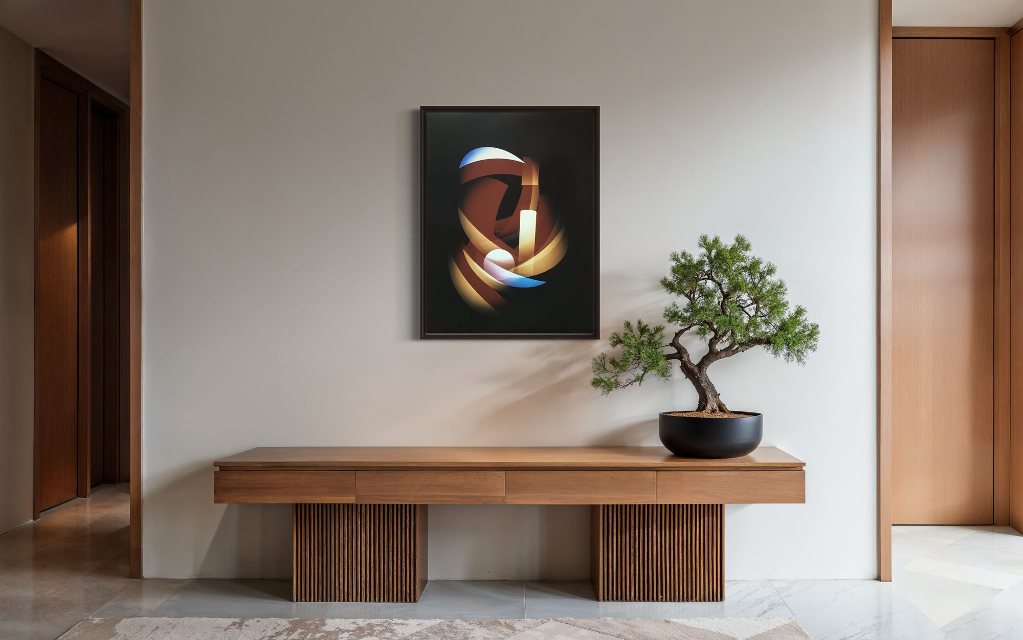 Rose Form, 2024 view in situ