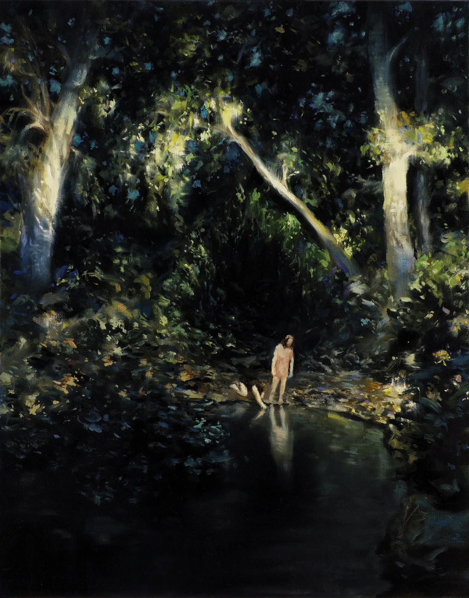 Mirror 2 2020 oil on canvas 70 x 55 cm