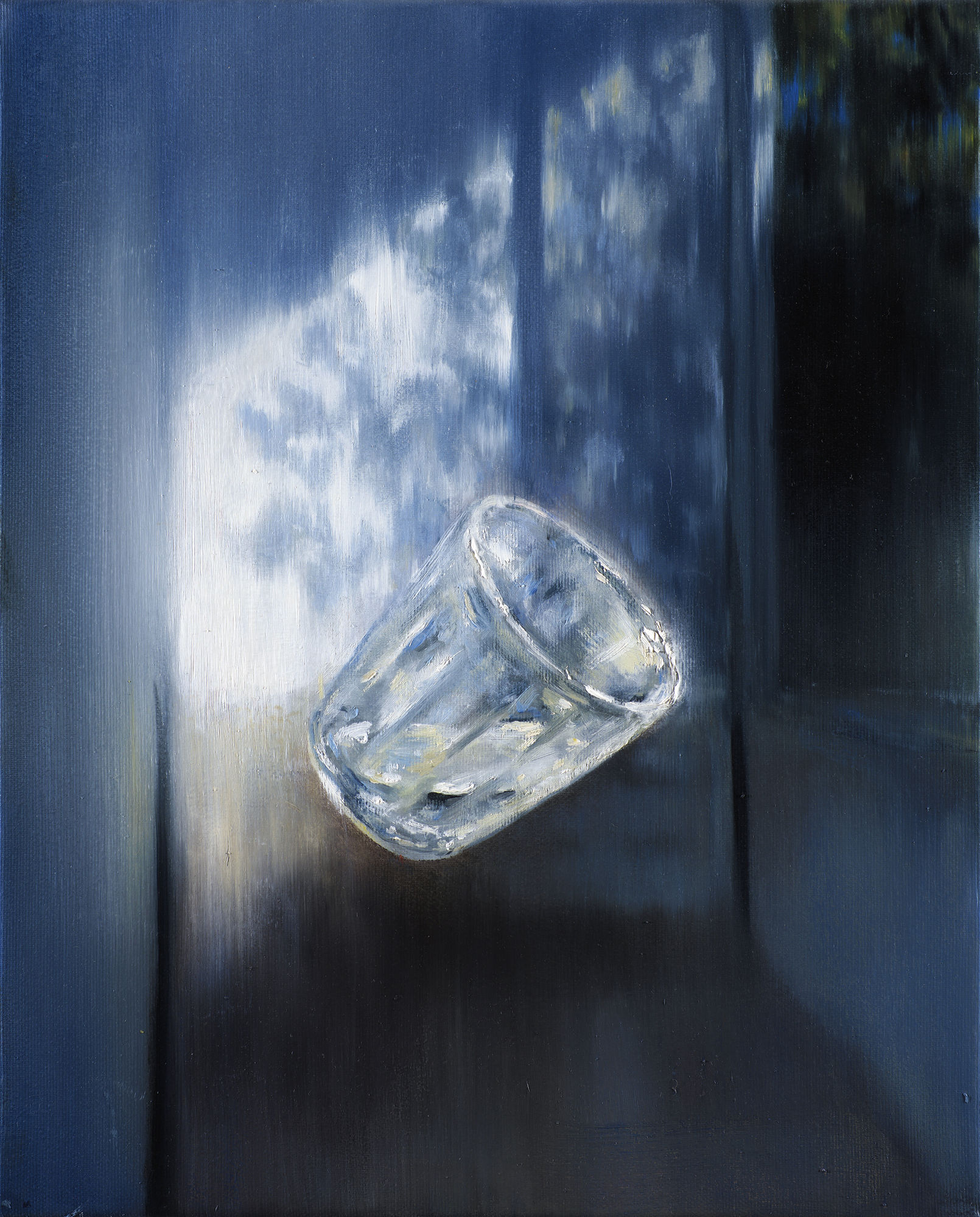 The Fall 2 2019 oil on canvas 41 x 33 cm