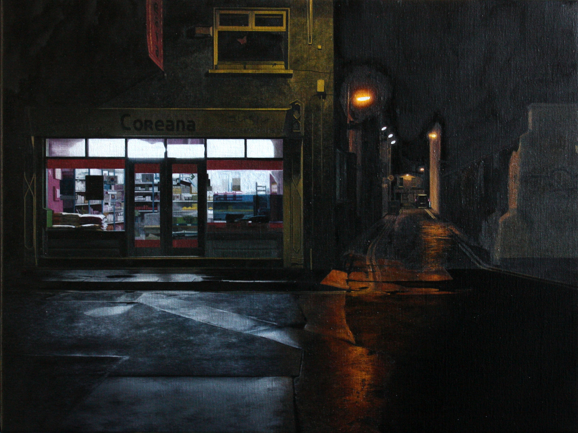 Francis Matthews Coreana Oil on linen 45 x 60 cm