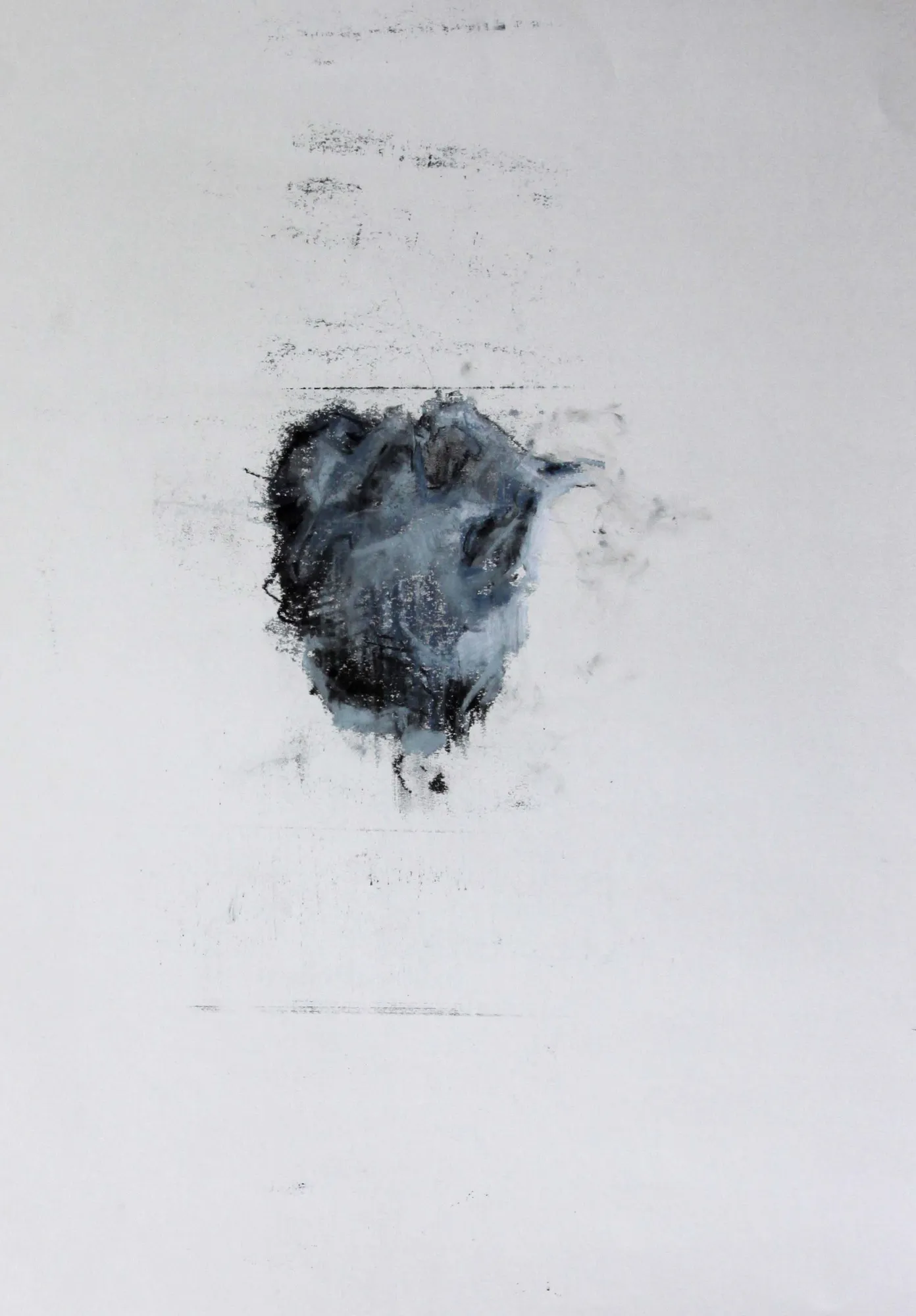 Cian McLoughlin Head I Chalk pastel 29 x 21 inches