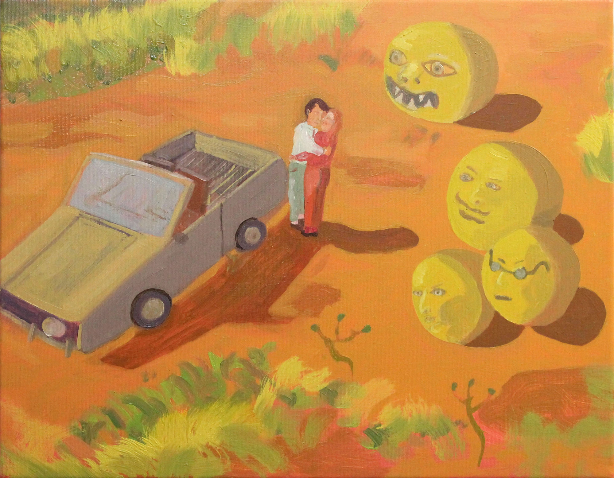 Oscar Fouz Lopez Untitled Oil on canvas 40 x 50 cm