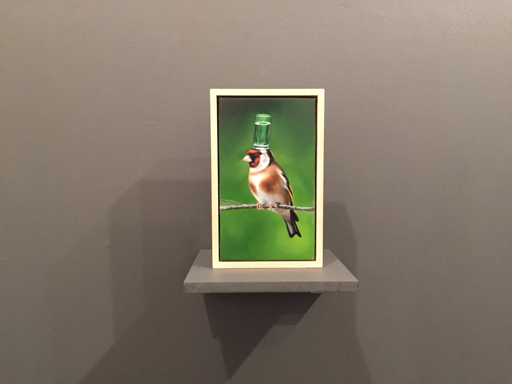 Patrick Redmond Untitled Oil on board 20 x 12cm