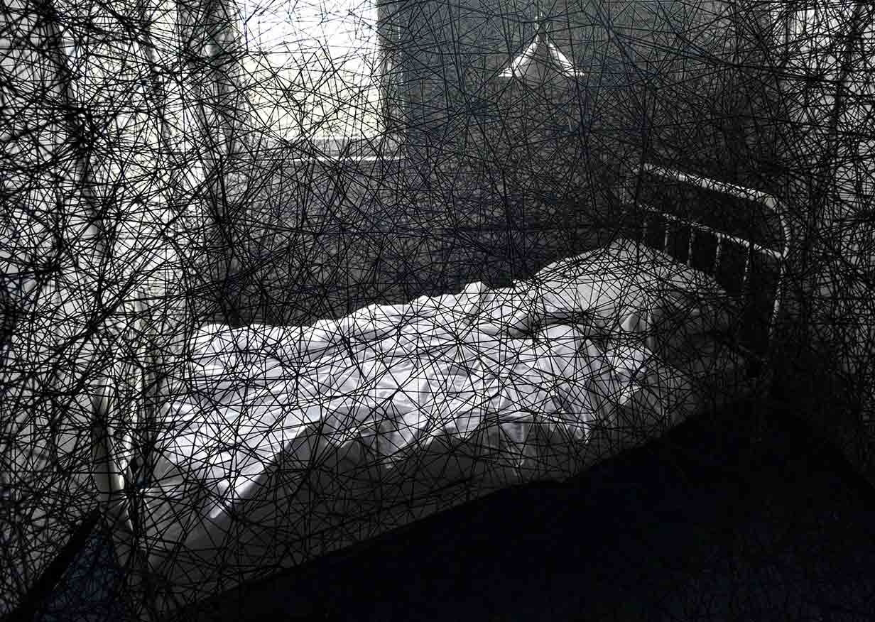 VII Biennale Herning, Socle du monde, To Challenge The Earth, The Moon & The Stars.