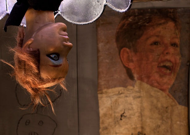 Roger Ballen, Asylum Series - Photographs, drawings, installation