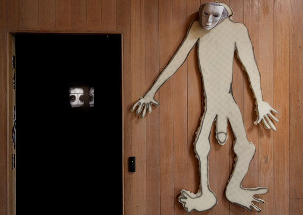 Roger Ballen, Asylum Series - Photographs, drawings, installation