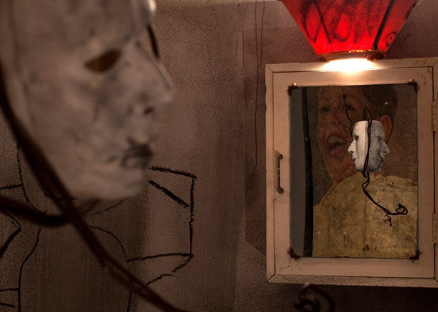 Roger Ballen, Asylum Series - Photographs, drawings, installation