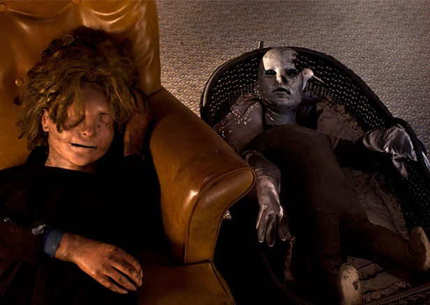 Roger Ballen, Asylum Series - Photographs, drawings, installation