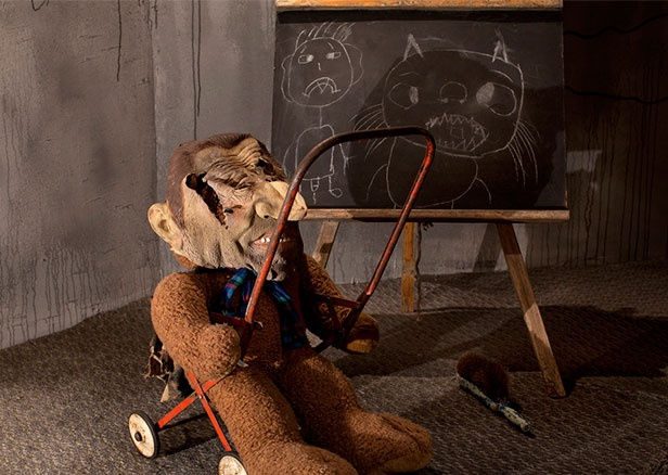 Roger Ballen, Asylum Series - Photographs, drawings, installation