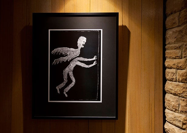 Roger Ballen, Asylum Series - Photographs, drawings, installation