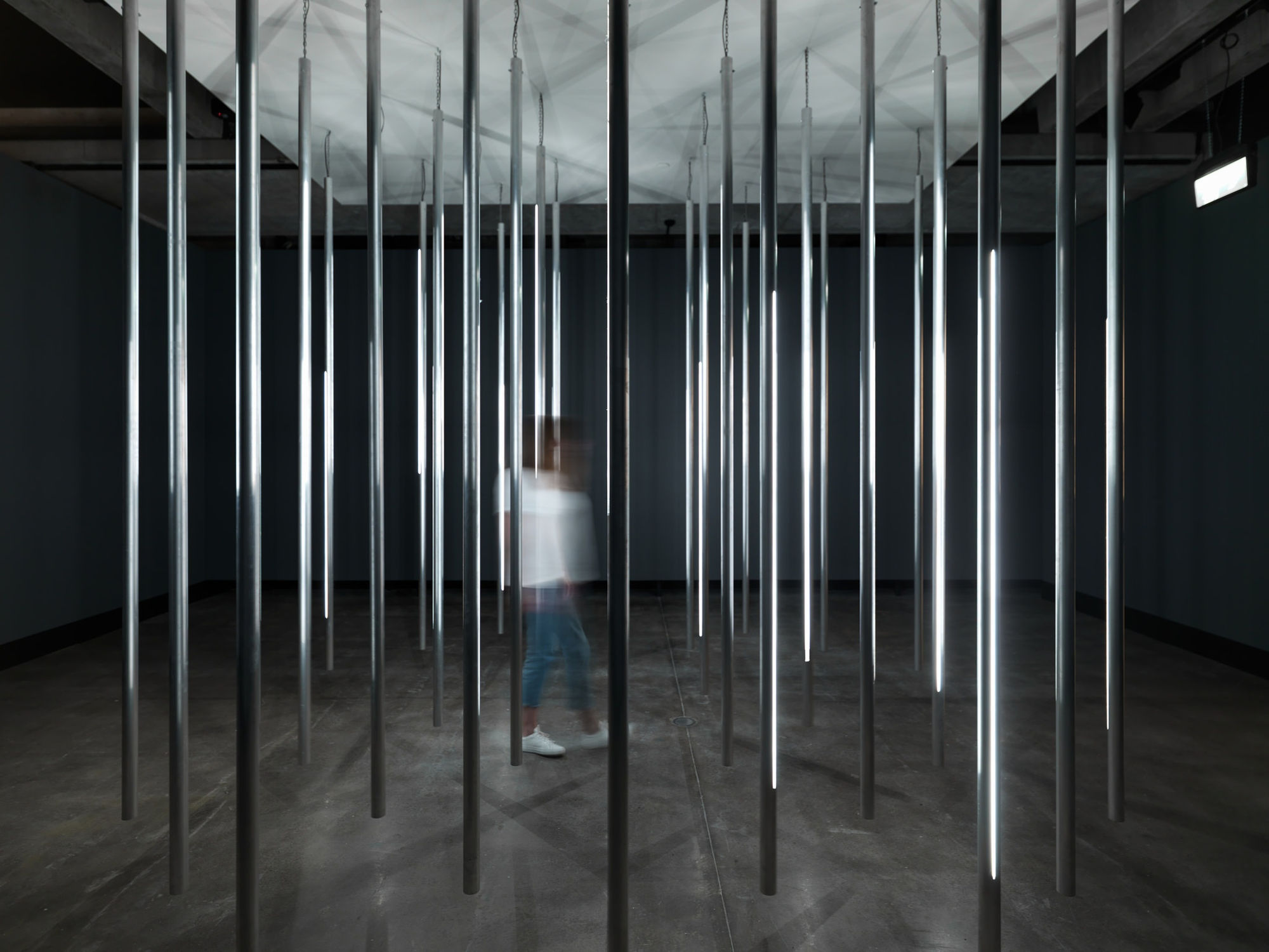 Günther Uecker, Lichtregen (LIght Rain)