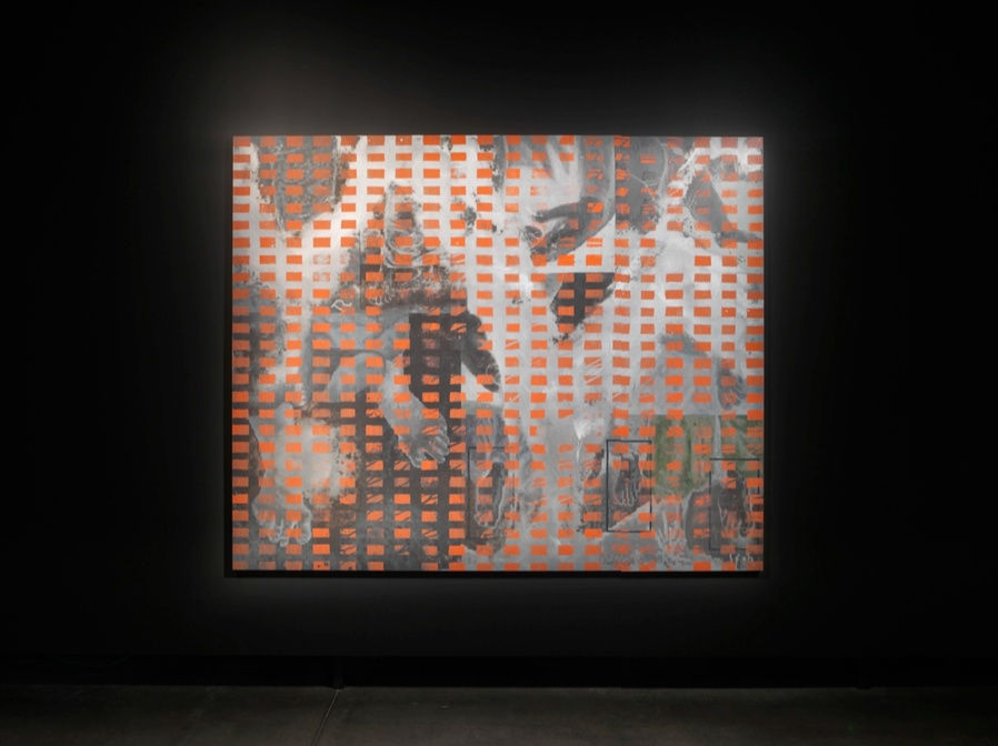 Empty pond 2018 Oil on aluminium 200 x 244 x 4 cm