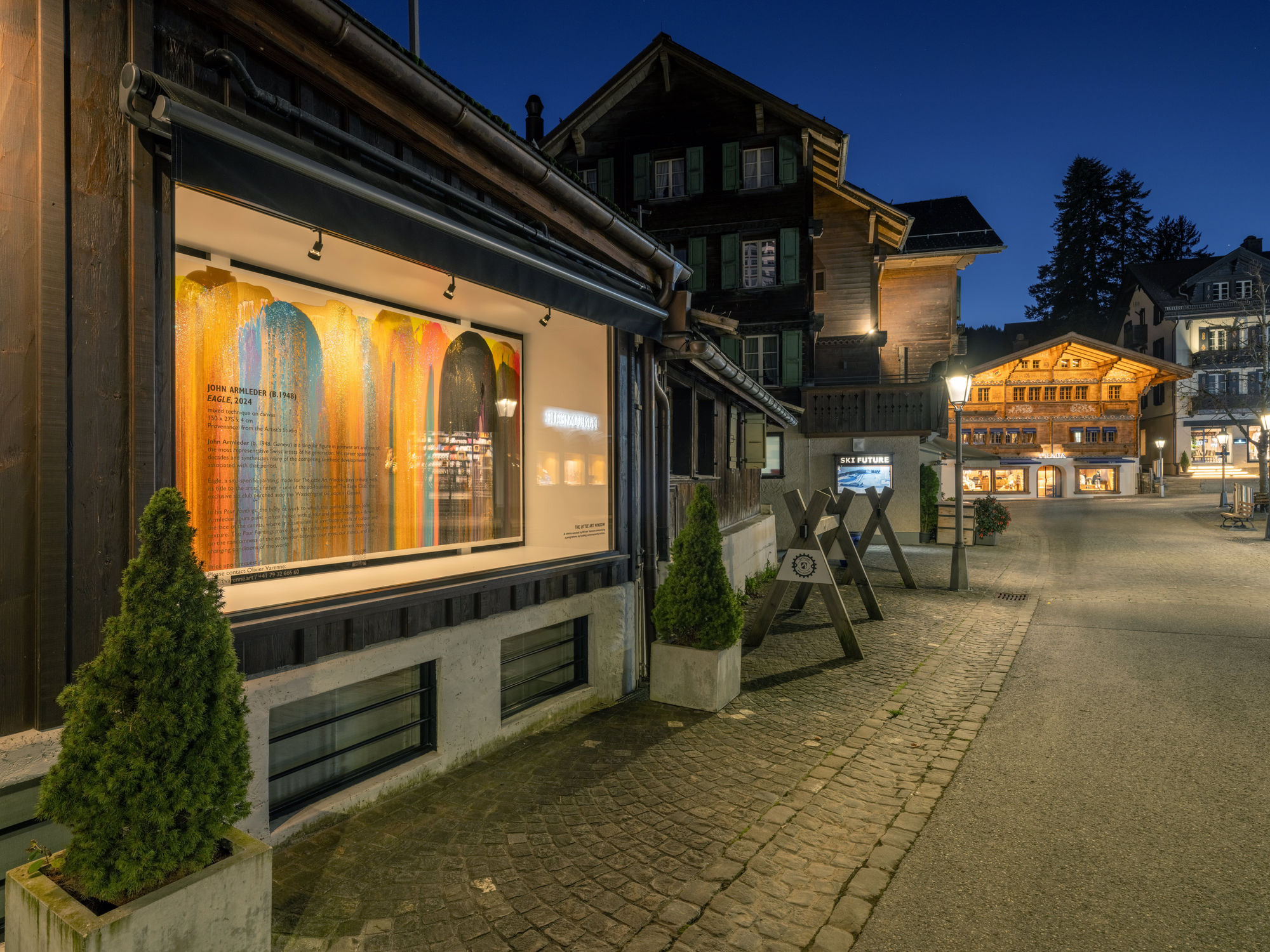 The Little Art Window: JOHN ARMLEDER "EAGLE"