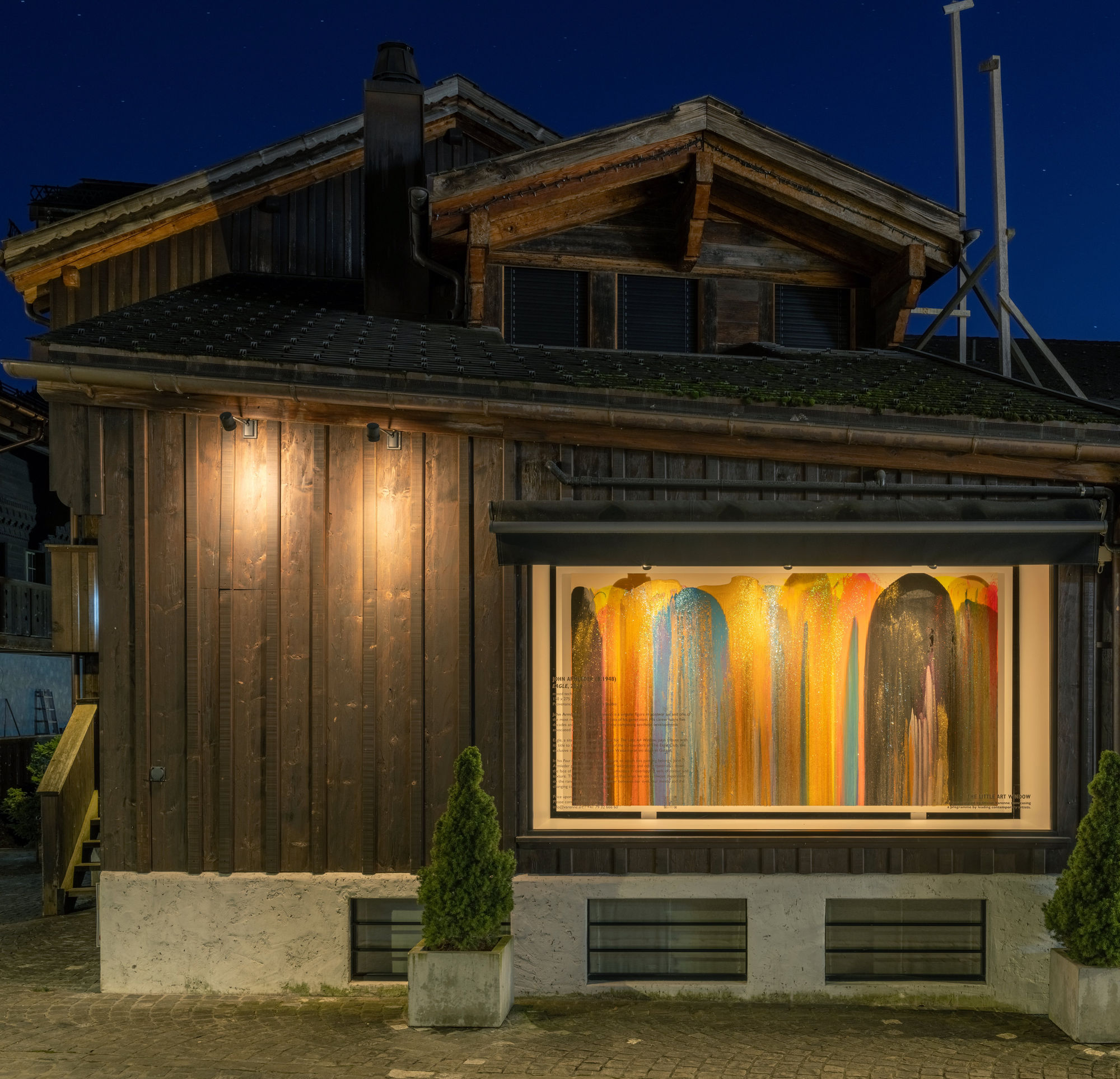 The Little Art Window: JOHN ARMLEDER "EAGLE"