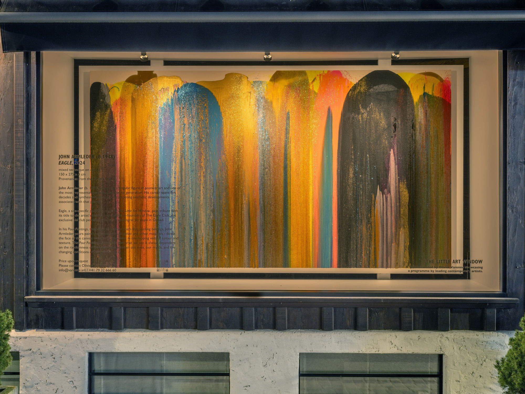 The Little Art Window: JOHN ARMLEDER "EAGLE"