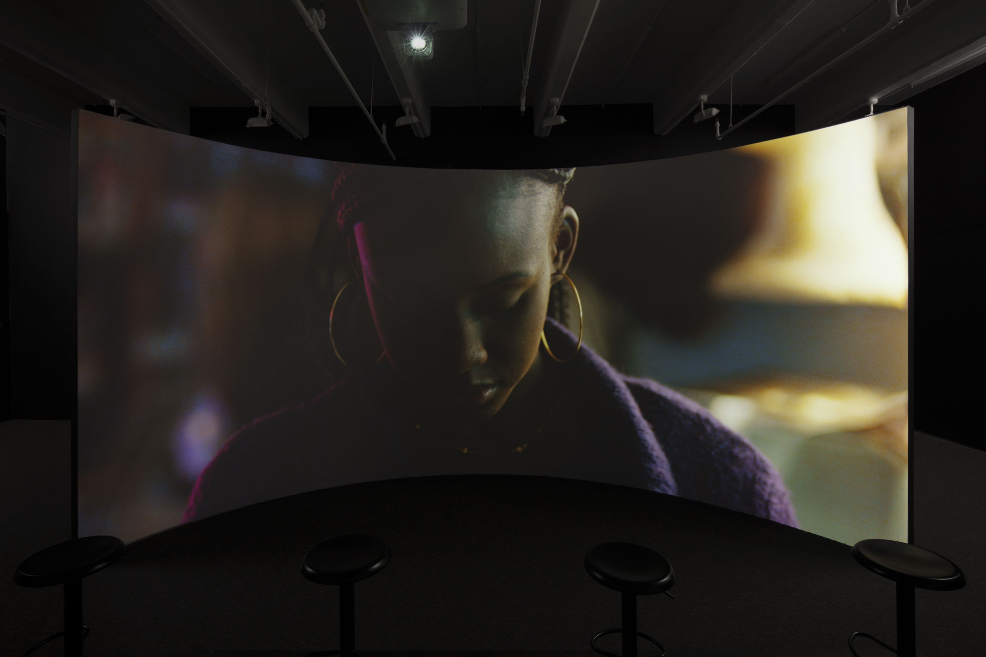 Installation view: Terence Nance, Univitellin, 2016.