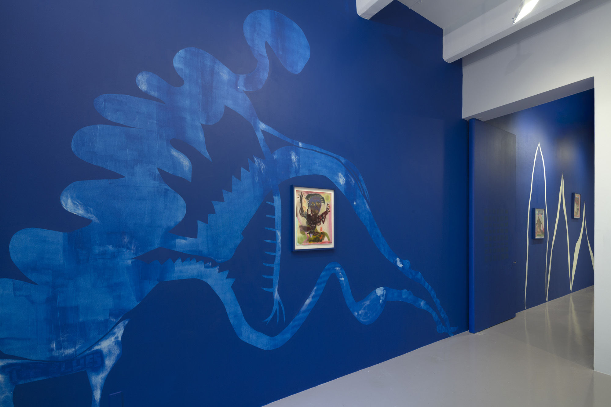 Installation View of Uman: I Love You After Everything at Nicola Vassell Gallery. Photo: Lance Brewer